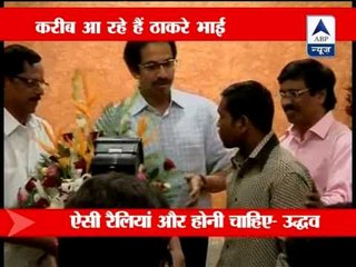Uddhav hints at patch-up with cousin Raj Thackeray