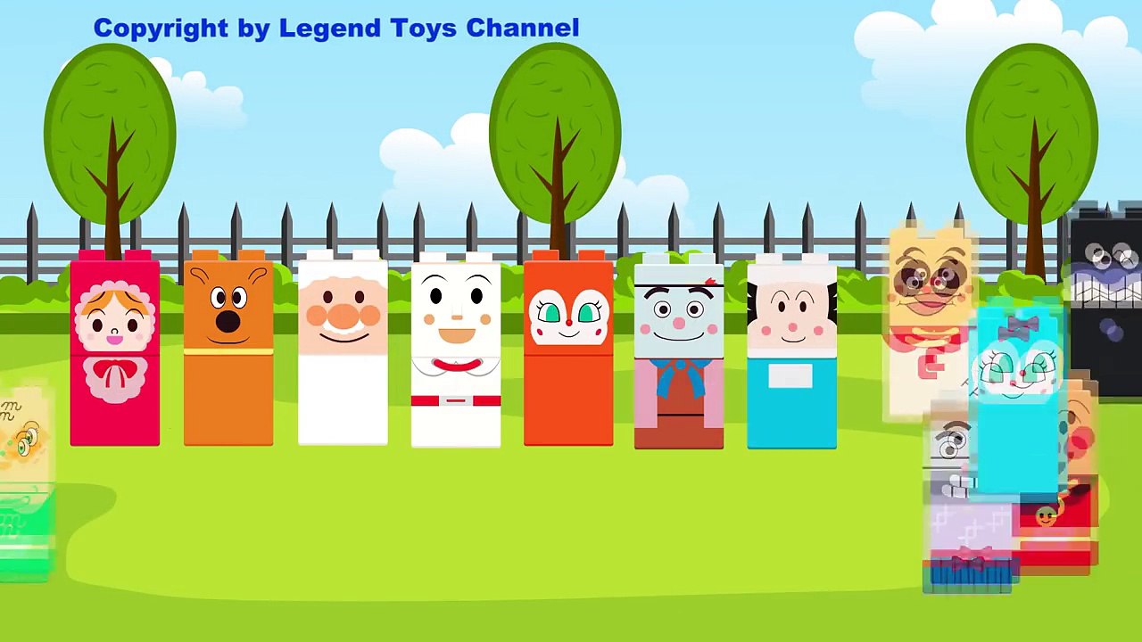 #Anpanman Toys Anime Episode 17: Anpanman Police Battle Graffiti Baikinman Cartoon アン�