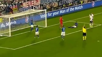Germania-Italia 1-1 tutti i gol sintesi  (6-5) penalties