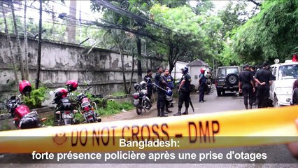 Bangladesh: forte présence policière après une prise d'otages