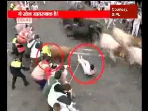 Spain: one killed as bull goers runners in Pamplona