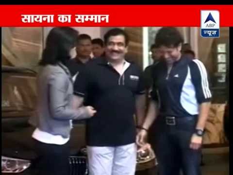 Sachin Tendulkar gifts BMW car to shuttler Saina Nehwal