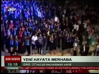Yüksek öğrenimde çeyrek asırı geride bırakan GAÜ 27. mezunlarını verdi. ADA TV