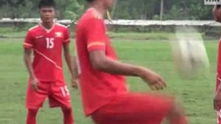 AFC U-19 – Myanmar Team readies for first match