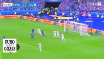 اهداف مباراة فرنسا وايسلندا 5 2 كاملة تعليق رؤوف خليف يورو 2016 بفرنسا 3 7 2016 HD