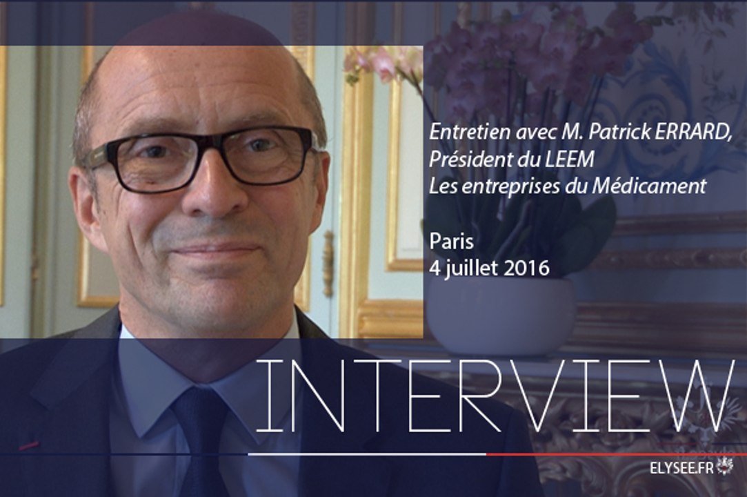 [REPORTAGE] Entretien avec M. Patrick ERRARD, Président du LEEM