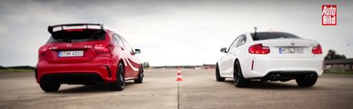 VÍDEO: Drag Race en vídeo: Mercedes AMG A 45 vs BMW M2