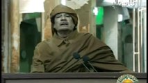 Gaddafi's Iconic Speech for Libya State Television - 22/02/2011