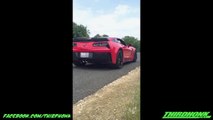 Accélération ratée d'une Corvette Z06