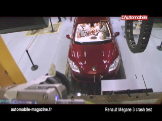 Renault Mégane au crash test