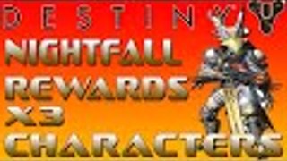 Destiny, Nightfall Rewards x3 Characters (Archon Priest)