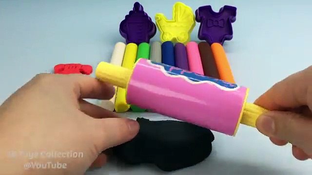 Fun Play and Learn Colours with Play Dough Modelling Clay Creative for Children