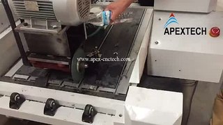 APEXTECH 6027 CNC Stone router with saw on cutting 30mm granite (2)