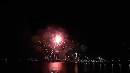 Fireworks Practice NDP 2016 Singapore