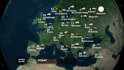 Meteo Euronews 1-10-2013