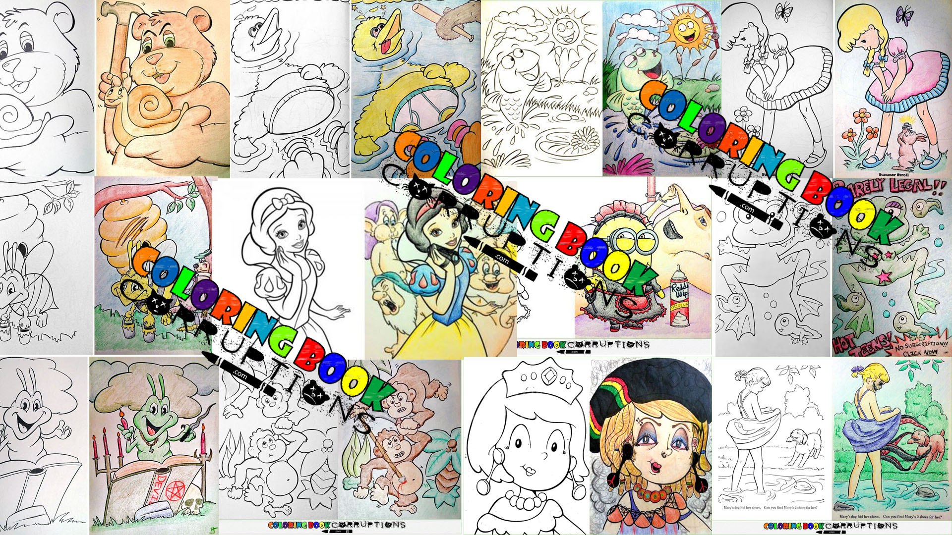 Download Coloring Book Corruptions Video Dailymotion