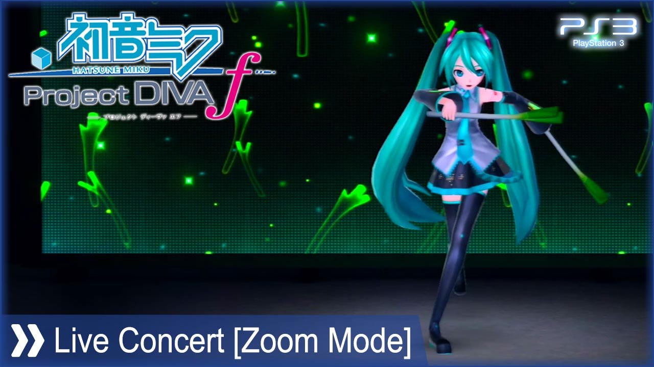 「初音ミク -Project DIVA F- PS3」Live Concert 3 - みくみくにしてあげる♪【してやんよ】 [ZOOM Mode]