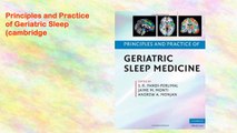 Principles and Practice of Geriatric Sleep (cambridge