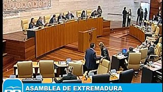 Pleno Asamblea de Extremadura 19 dicl 08 sanidad