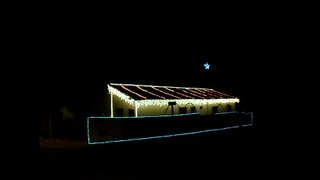Decoração de Natal - Show das luzes sincronizadas em 2011 - Morungaba-SP [vídeo 02/09]