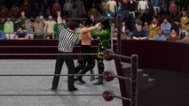 WWE 2K16 hideo itami v reptile