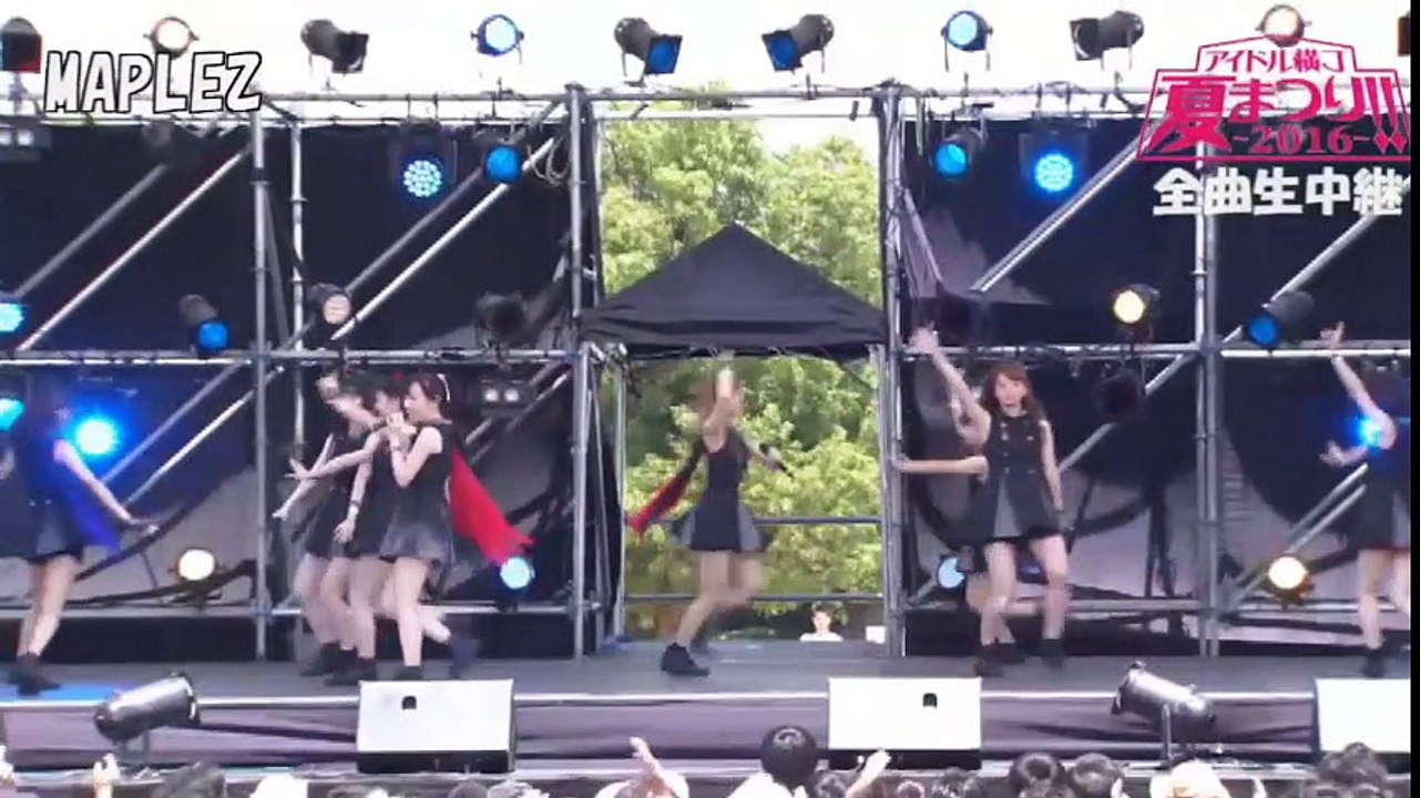 MAPLEZ（メイプルズ）　アイドル横丁夏まつり!! 2016 in横浜赤レンガパーク　16年7月3日