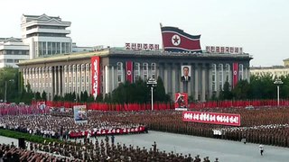 Anti-american meeting in Pyongyang, DPRK, June 25, 2010 [2] [ashen_rus]