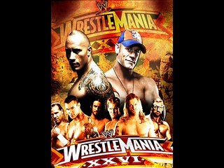 Wrestlemania 26, matchs & cancion( i made it)