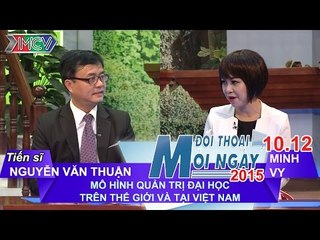 Mô hình quản trị đại học trên TG và VN - TS. Nguyễn Văn Thuận | ĐTMN 101215
