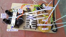 DIY high voltage 10 kV 100 Watt generator 5 kHz