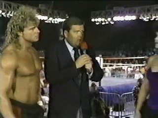 Brian Pillman & Ric Flair Confrontation 2/17/90