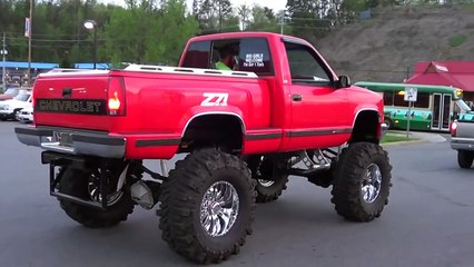 Jacked Up Trucks Pigeon Forge Rod Run 2013