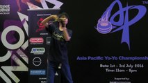 Toya Kobayashi (JP): 1A Division Finals - Asia Pacific Yo-yo Championships 2016