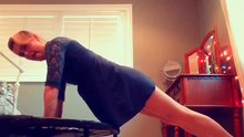 Day seven of 22 veteran push-ups