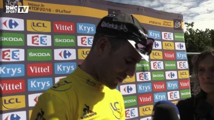 Cavendish : "Porter le maillot jaune est un honneur"