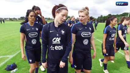 Equipe de France Feminine Entrainement àun mois des JO !