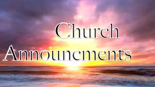 Oasis Community Church Annoucements 2-19-12