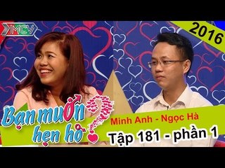 Mai mối cho cô nàng bị tổn thương sau mối tình đầu | Ngọc Hà - Minh Anh | BMHH 181