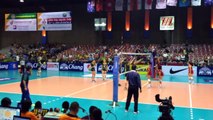 Volleyball : PHI vs AUS at 10th Asian Girls U-17 Volleyball Championship (2014)