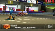 Mario Kart 8 - Pink Gold Peach Gameplay - Mario Kart Stadium [1]