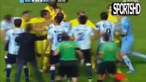 Brutal Tackle with red card ● Dirty Football Moments