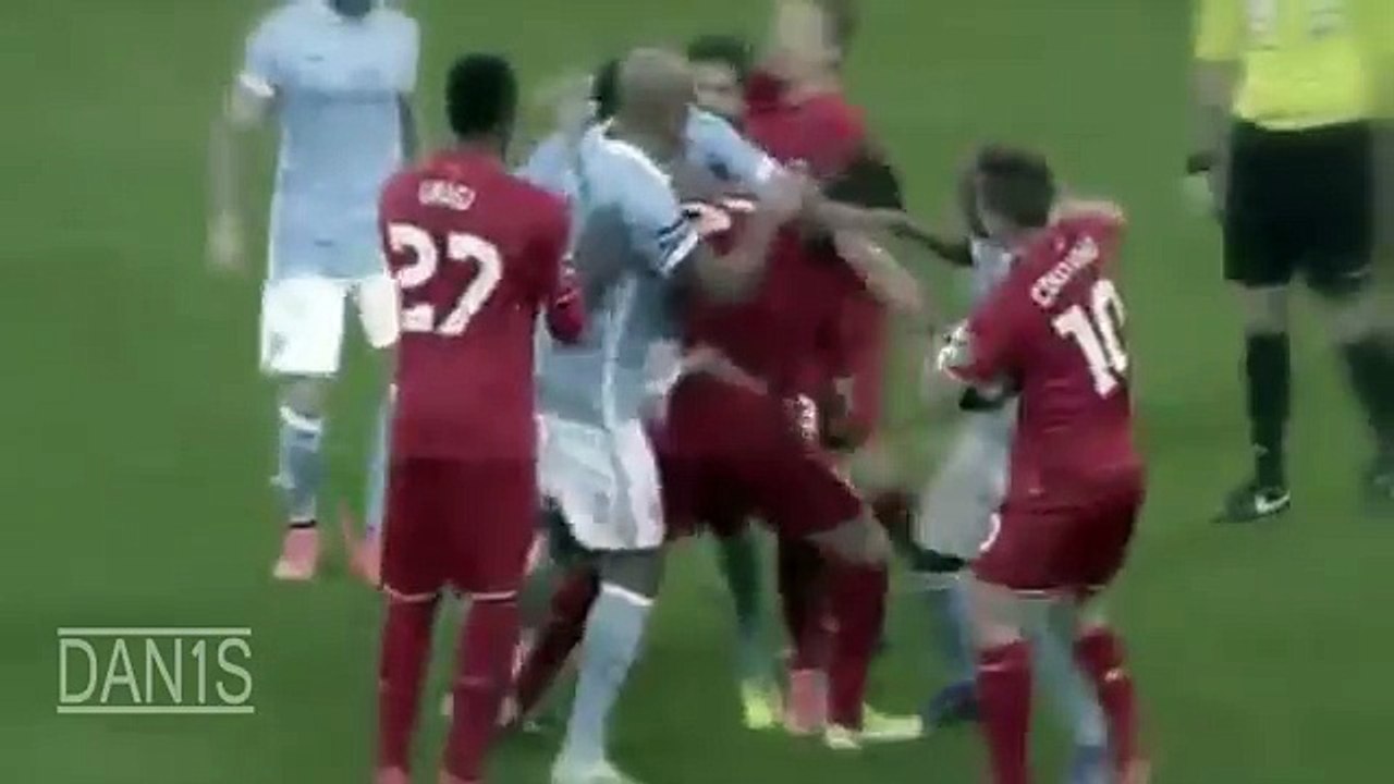 Crazy Football Fights, Fouls, Brutal Tackle & Red Cards