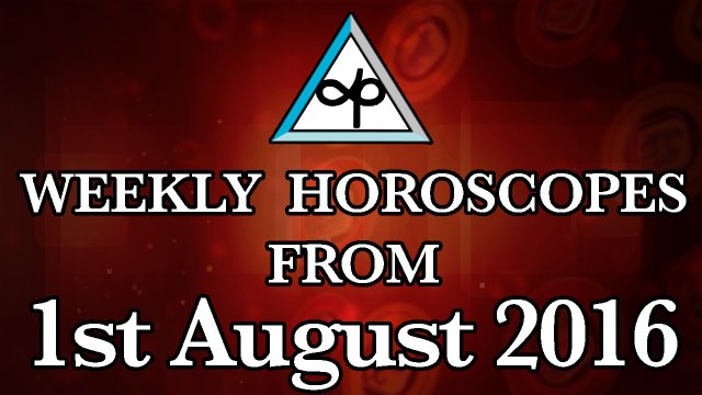 Weekly Horoscopes From 1st August 2016 | Prakash Astrologer