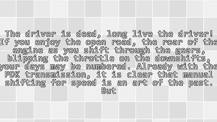 The Driver Is Dead, Long Live the Driver!