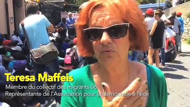 Teresa Maffeis: Les gens qui sont là sont pacifistes