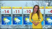 TV7 weather - Bozhana Filipova - 28.12.2014 (19:25h)