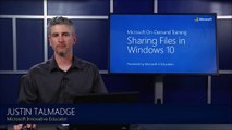 Windows 10 Training | Sharing Files and Syncing to the Cloud