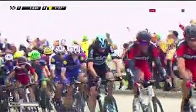 Tour de France 2016, финальные 16 км 2го этапа. (ВИДЕО)