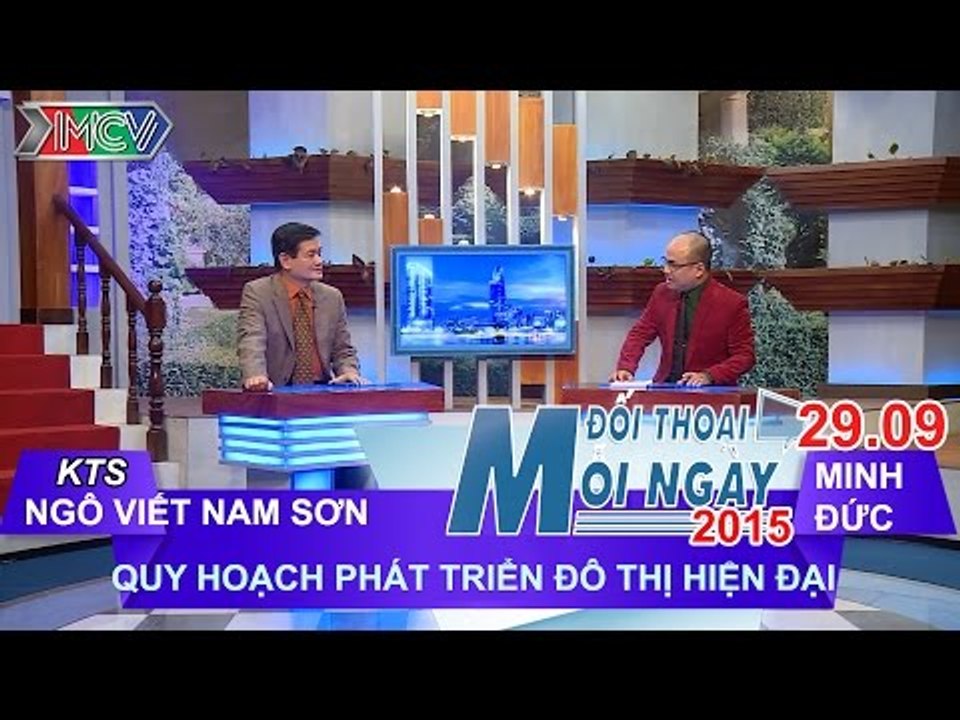Quy hoạch phát triển đô thị TPHCM hiện đại - KTS. Ngô Viết Nam Sơn | ĐTMN 290915