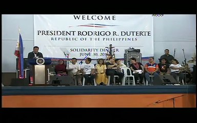 Panoorin ang mensahe ni President Rody Duterte sa kaniyang mga tagasuporta sa Tondo, Manila.